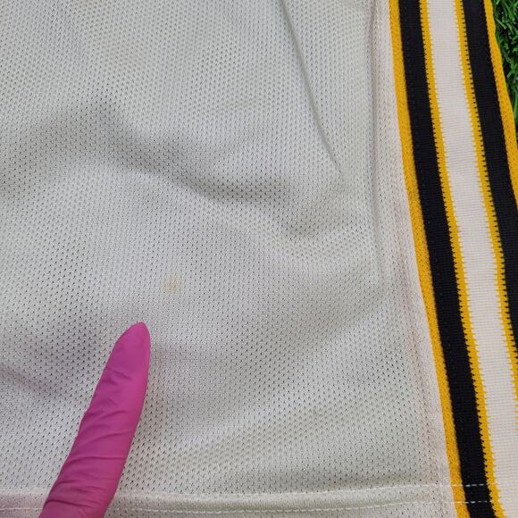 Vintage 90s Champion Mesh Basketball Tank-Top M/L 20x30 Ivory All-Army - Picture 4 of 14